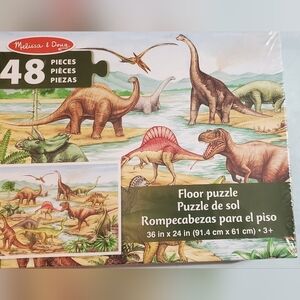 Melissa & Doug Colorful Dinosaur Puzzle. New In Box And Plastic.